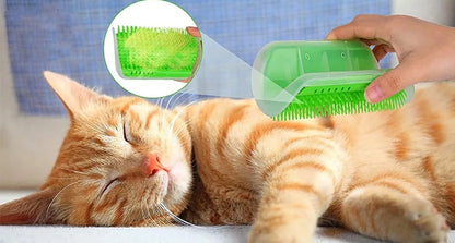 Pente Massageador e Autolimpeza para Gatos